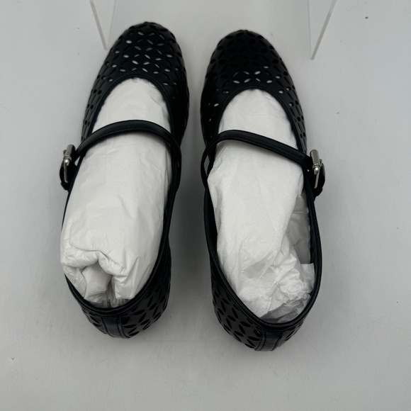 NEW Anthropologie Floral Cutout Flats EUR 37 - Picture 5 of 9